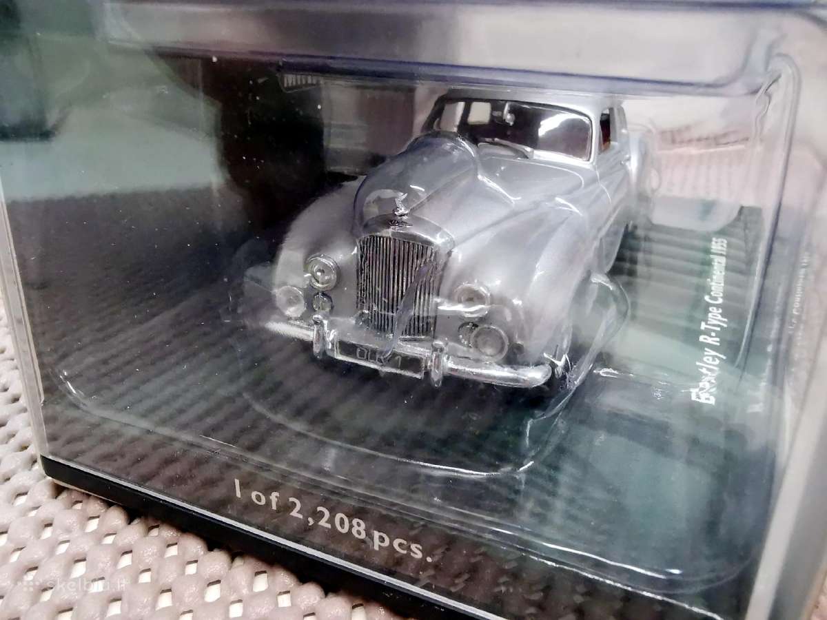 1:43 Angliškų (Bentley) Automobilių Modeliai - nuotraukos Nr. 15
