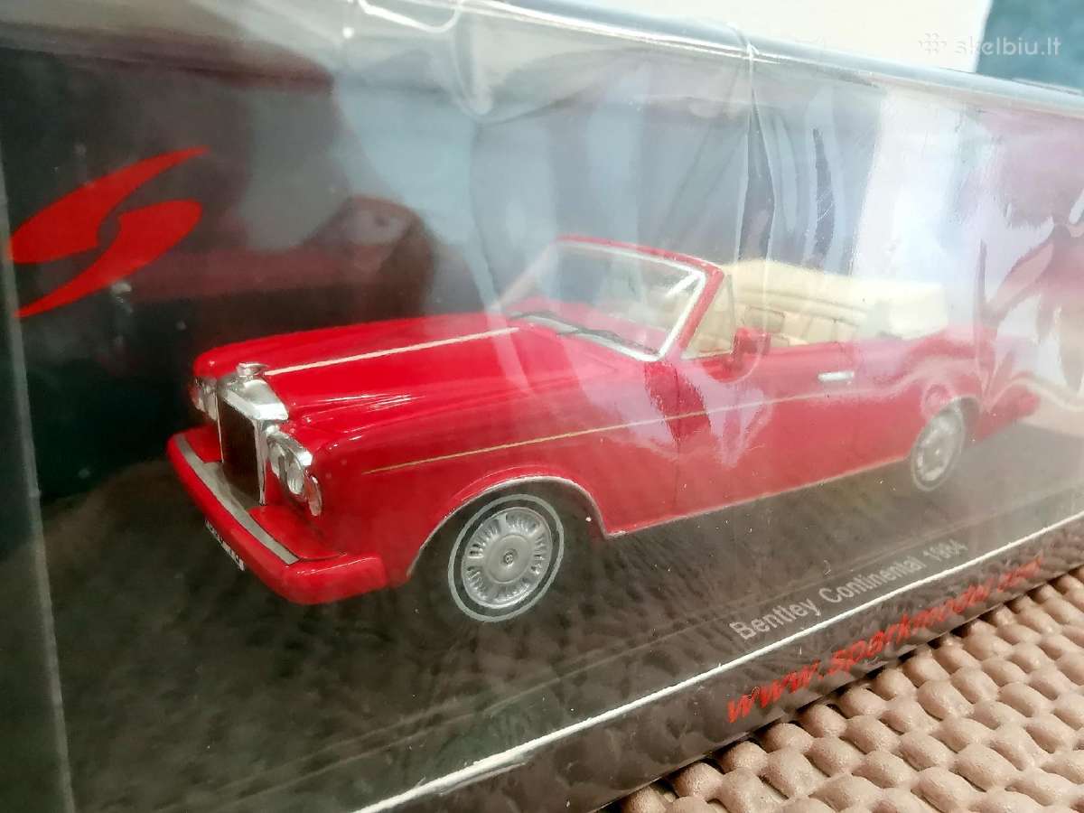 1:43 Angliškų (Bentley) Automobilių Modeliai - nuotraukos Nr. 27