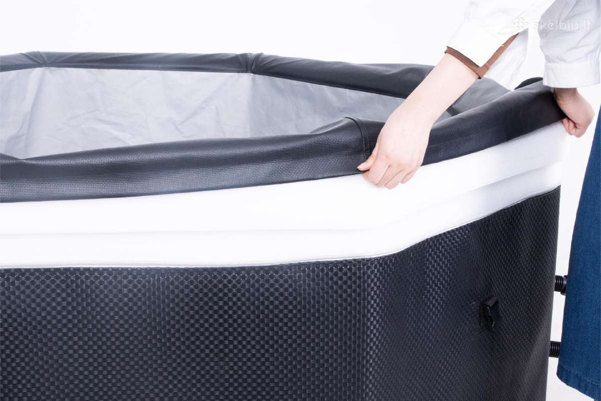 Karkasinis džakuzi Aegean Eco Foam Black Rattan - nuotraukos Nr. 4