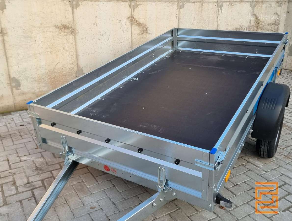 Nauja Stipri 2.6x1.5m Linginė priekaba - nuotraukos Nr. 3