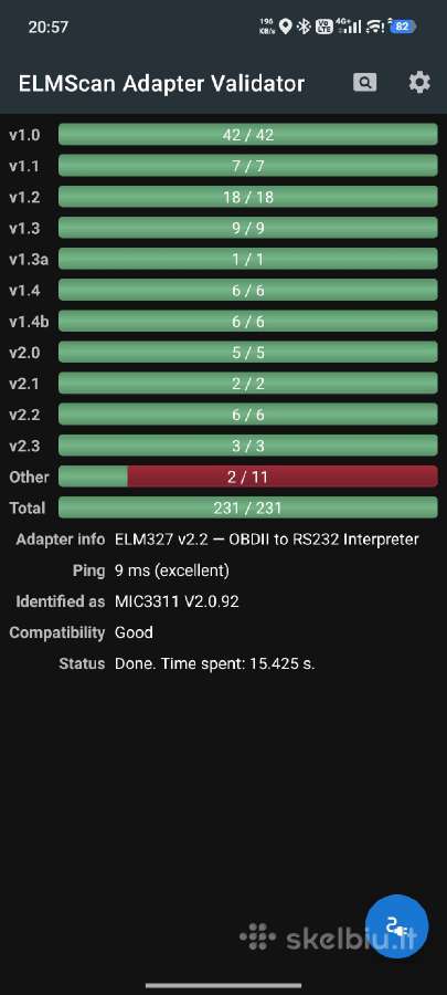 Vgate vlinker Bm+ Bluetooth diagnostikos adapteris - nuotraukos Nr. 14