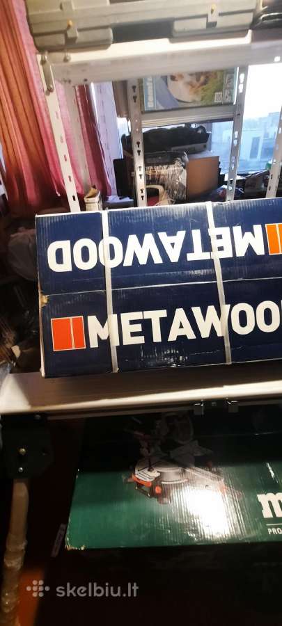Medžio pjovimo stalinės obliavimo staklės Metawood