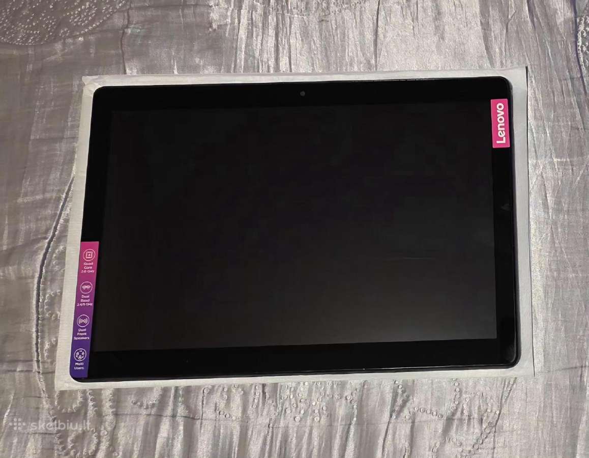 Lenovo M10 TB-x505 originalus ekranas su rėmeliu