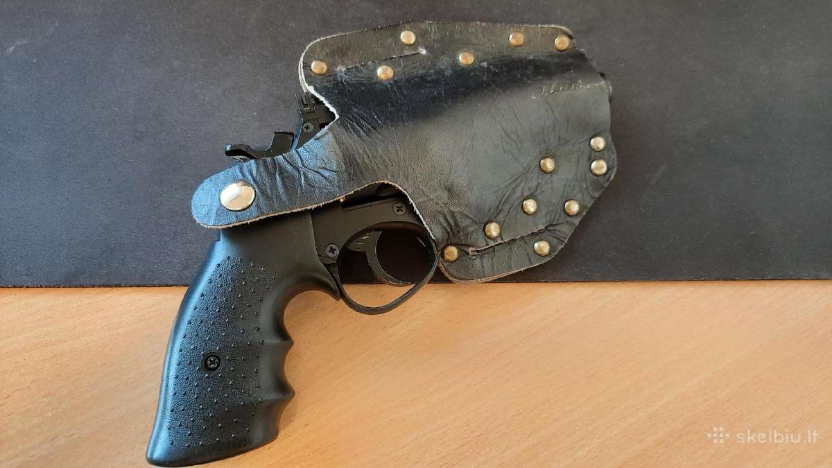 Gas Revolver 4" Savaging Black (Hfc) - nuotraukos Nr. 2