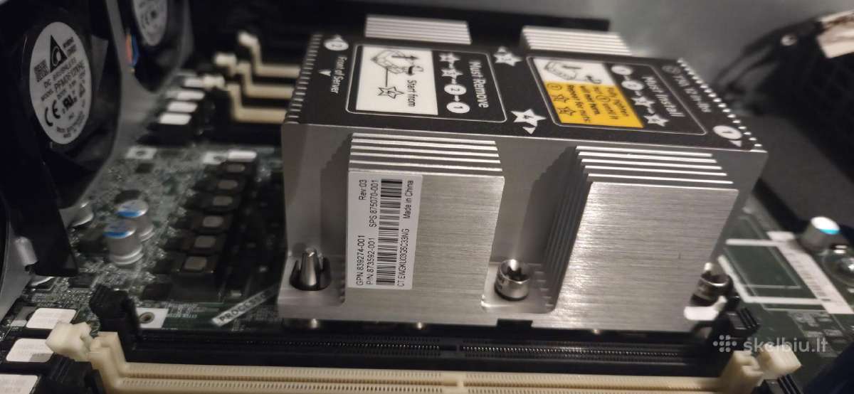 Hp Dl380 Gen10 ir Dl360 Gen10 serveriai - nuotraukos Nr. 4
