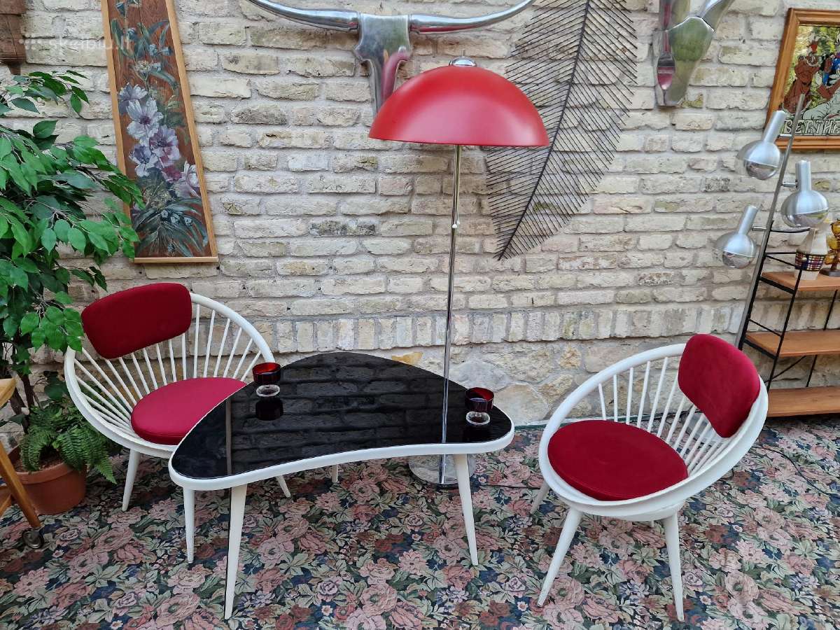 Vintažinis mid century Space Age baldų komplektas - nuotraukos Nr. 17