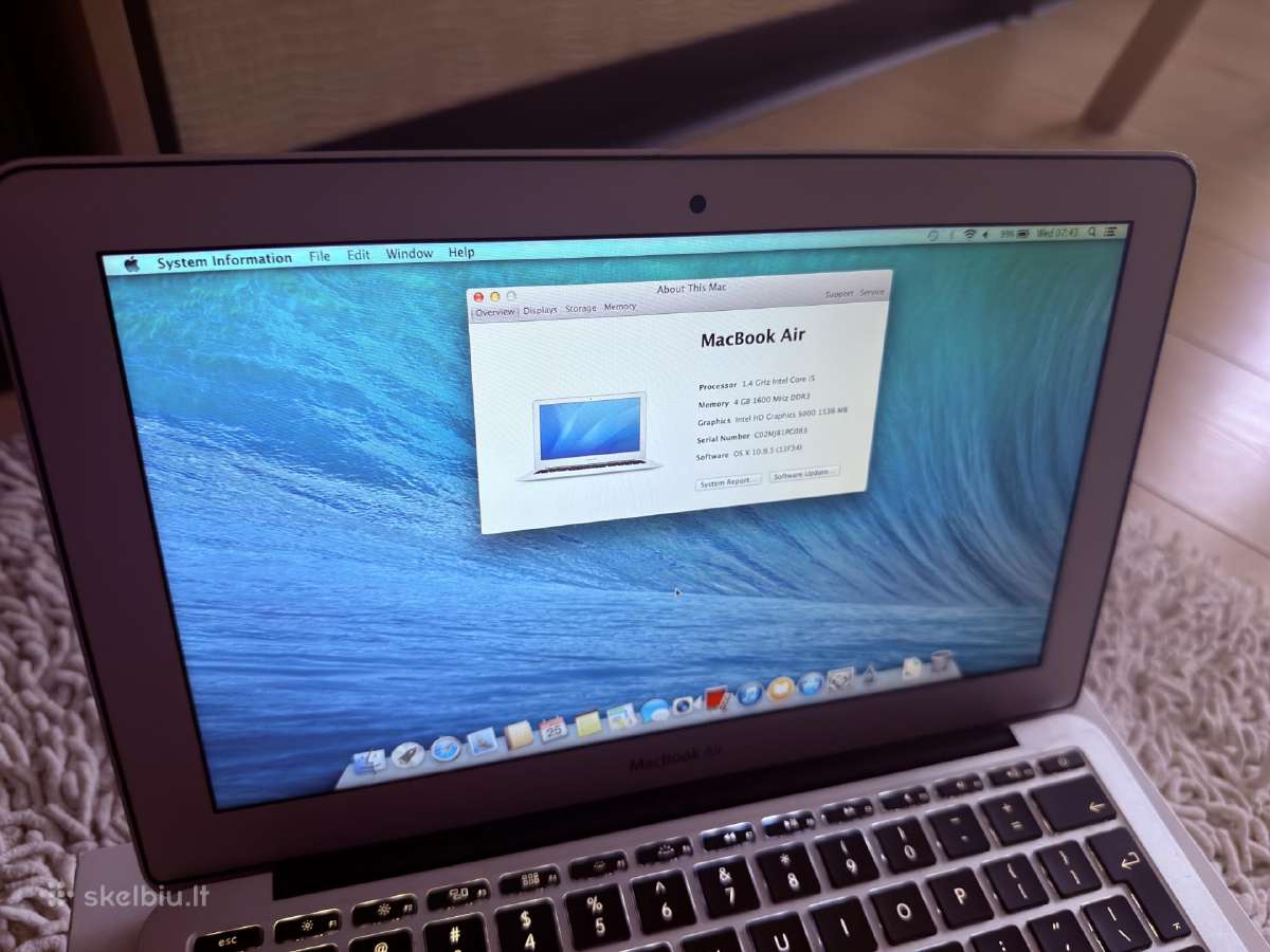MacBook Air 11 - nuotraukos Nr. 5