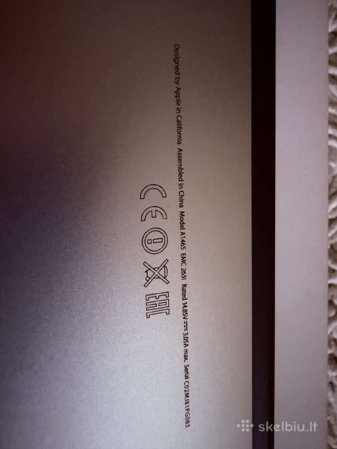 MacBook Air 11 - nuotraukos Nr. 8