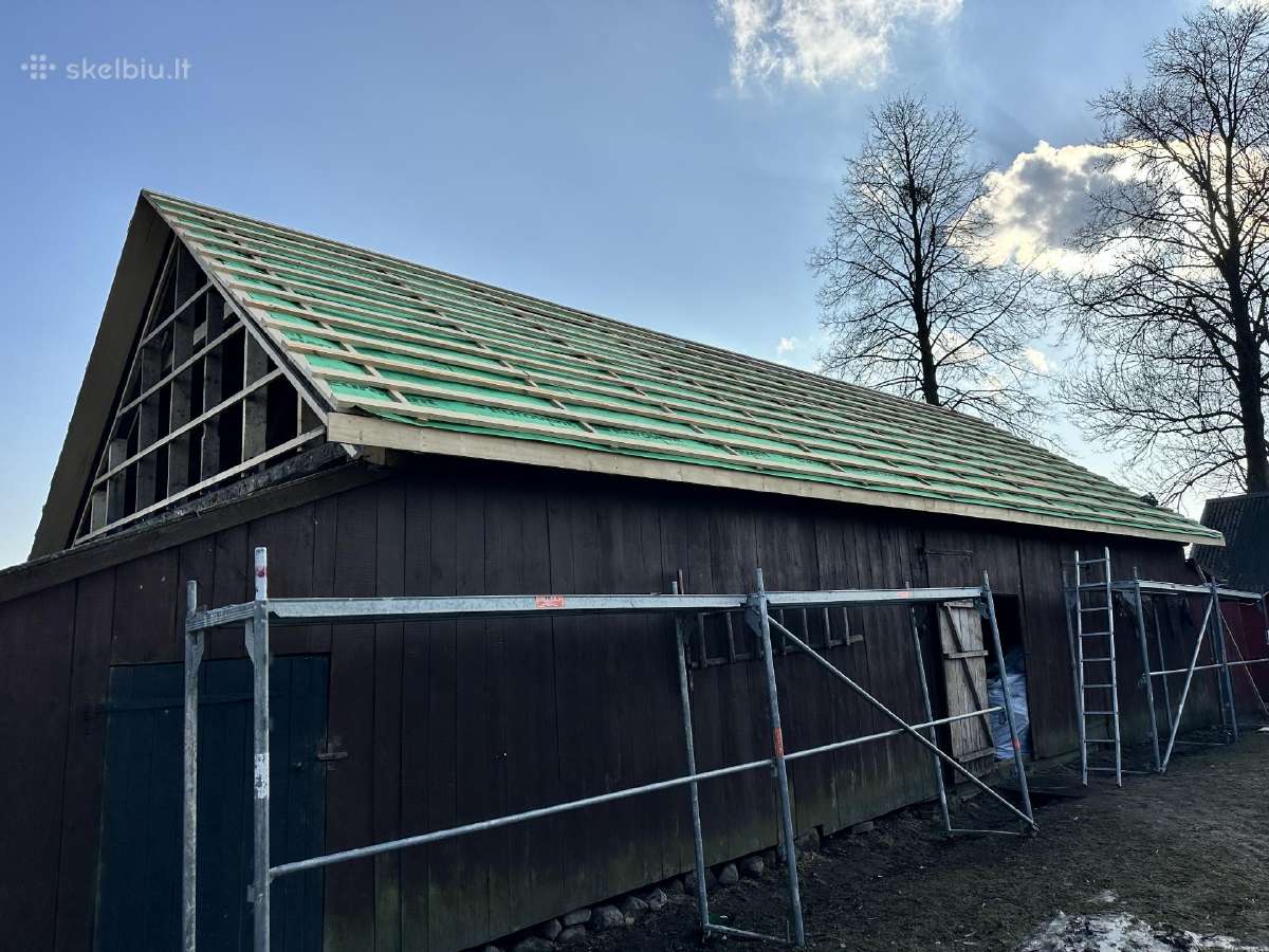 Stogų keitimas ir kiti statybos darbai - nuotraukos Nr. 11