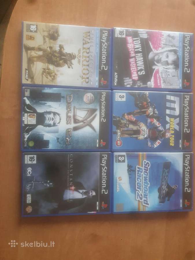 Parduodami ps2 žaidimai