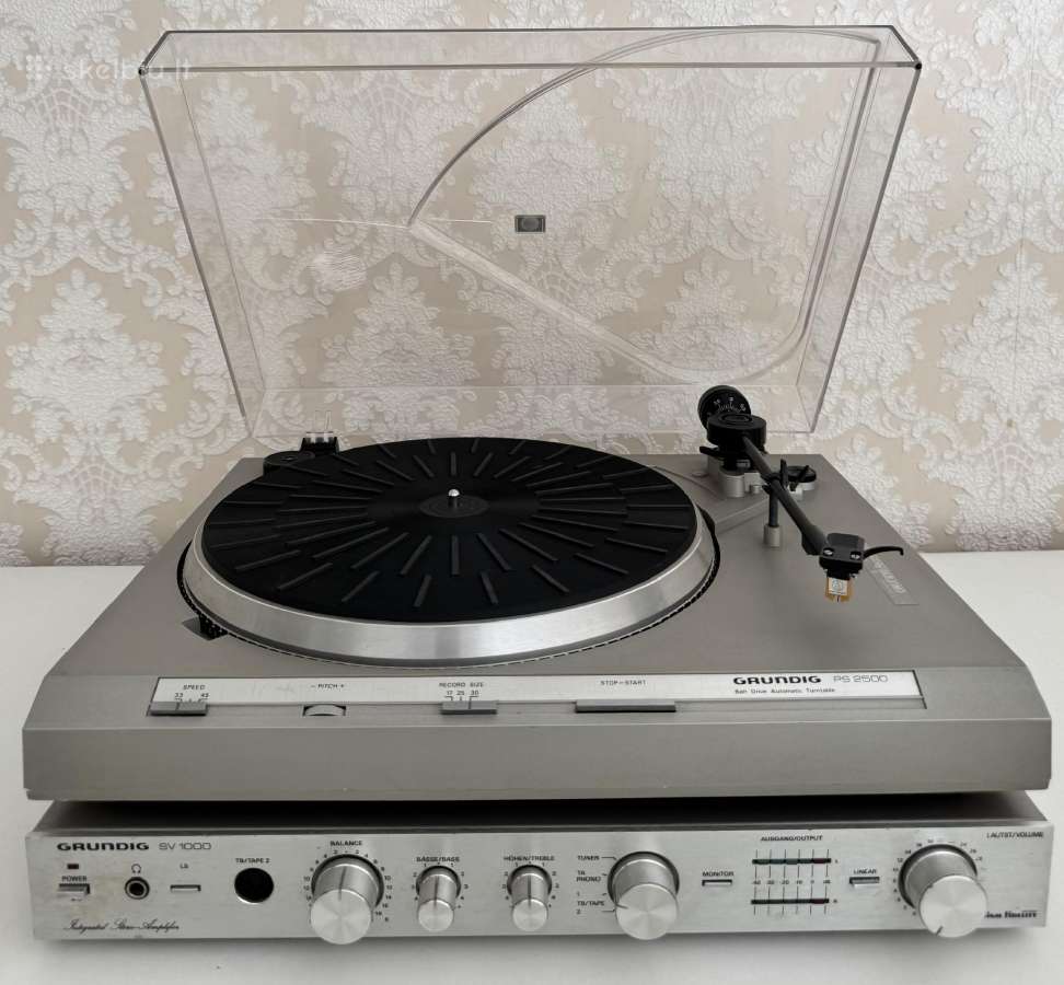 Grundig ps-2500 ir sv-1000 komplektas