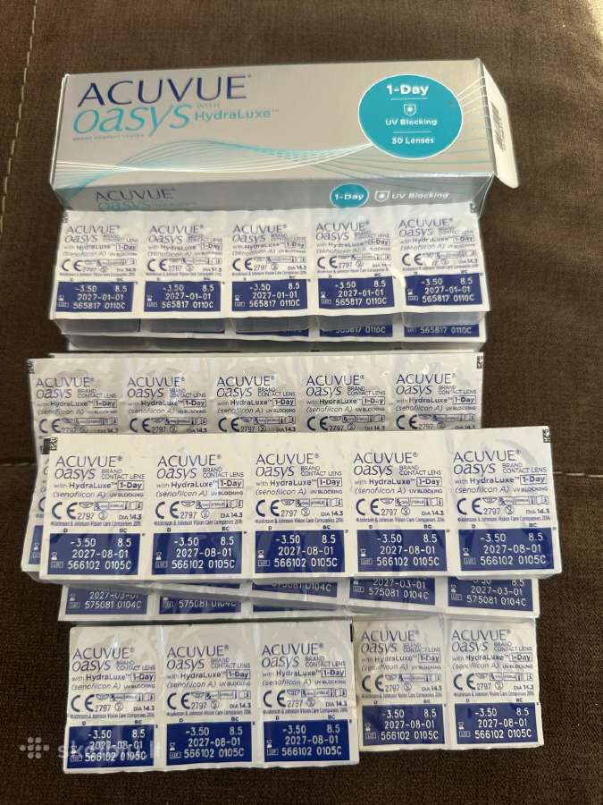 Acuvue Oasys kontaktiniai lęšiai 63 vnt.