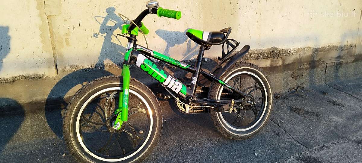 Vaikiškas dviratis (ratai16")+ pagalbiniai ratukai - nuotraukos Nr. 3