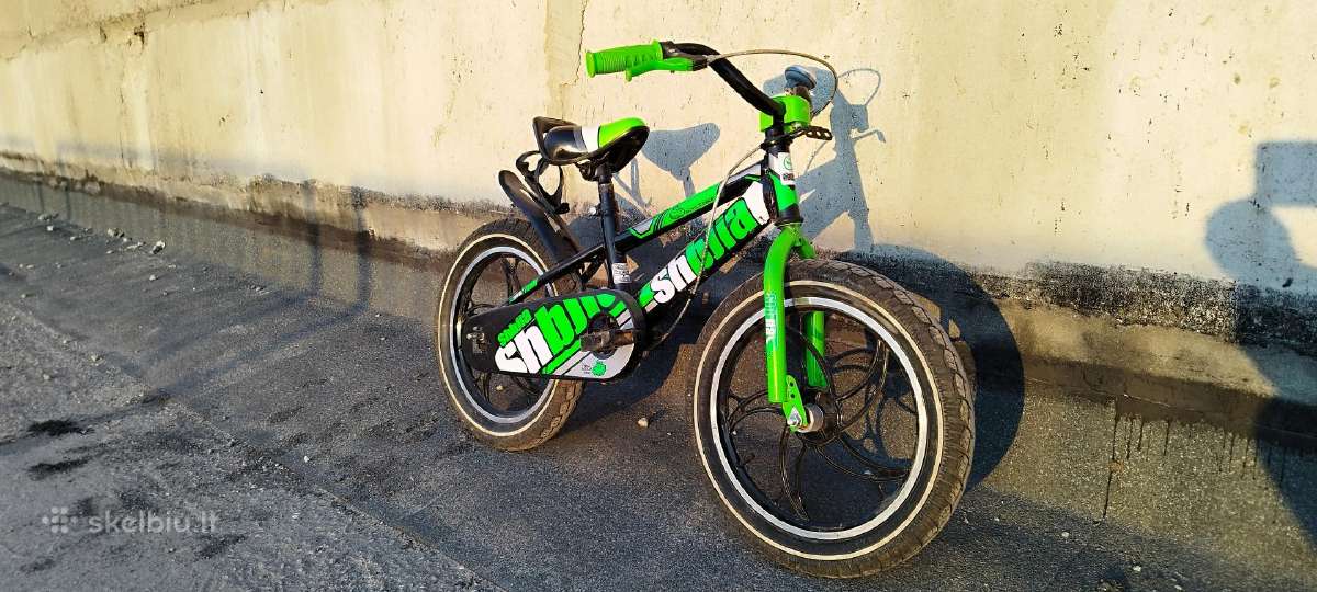 Vaikiškas dviratis (ratai16")+ pagalbiniai ratukai - nuotraukos Nr. 7