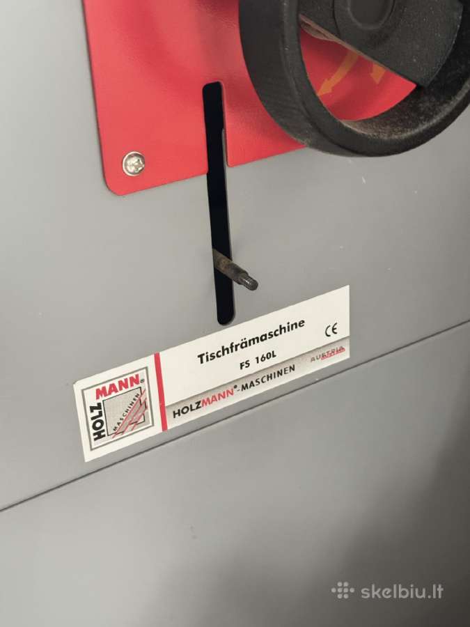 Medžio frezavimo staklės Holzmann FS 160l - nuotraukos Nr. 2