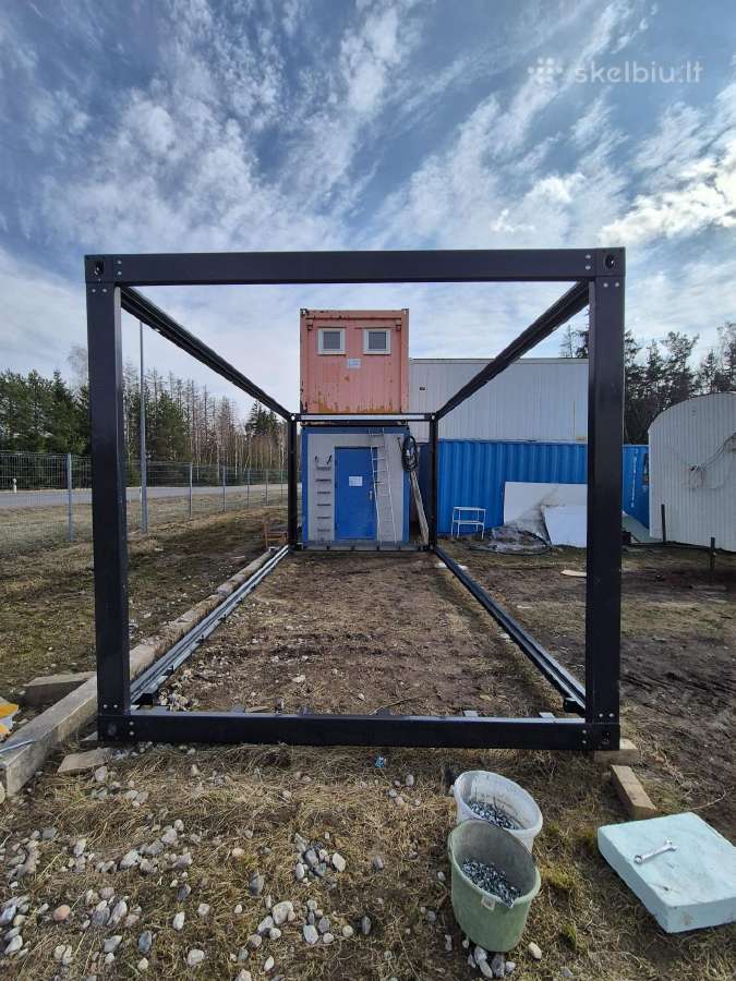Konteinerio vagonėlio rėmas - nuotraukos Nr. 3