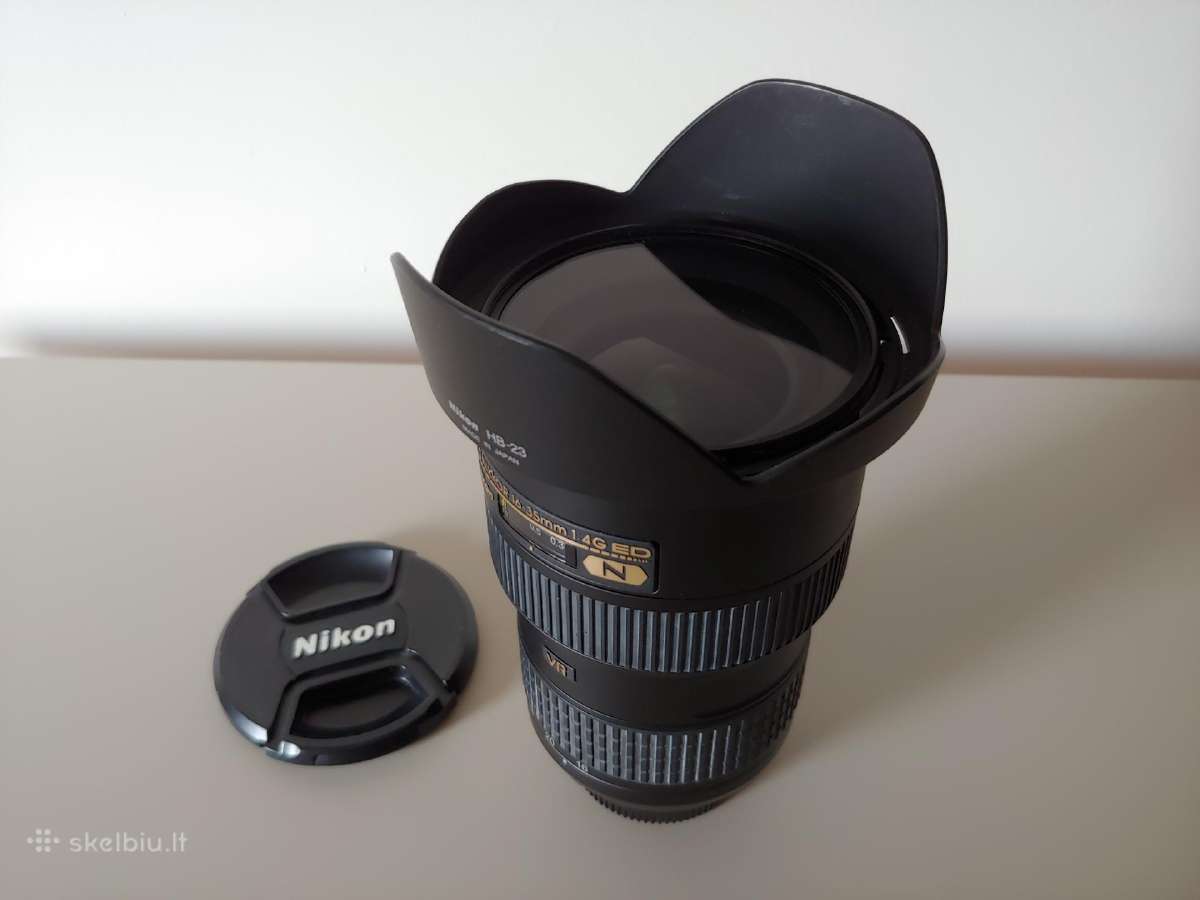 Objektyvas Nikon Af-s Nikkor 16-35/4.0 G Ed Vr