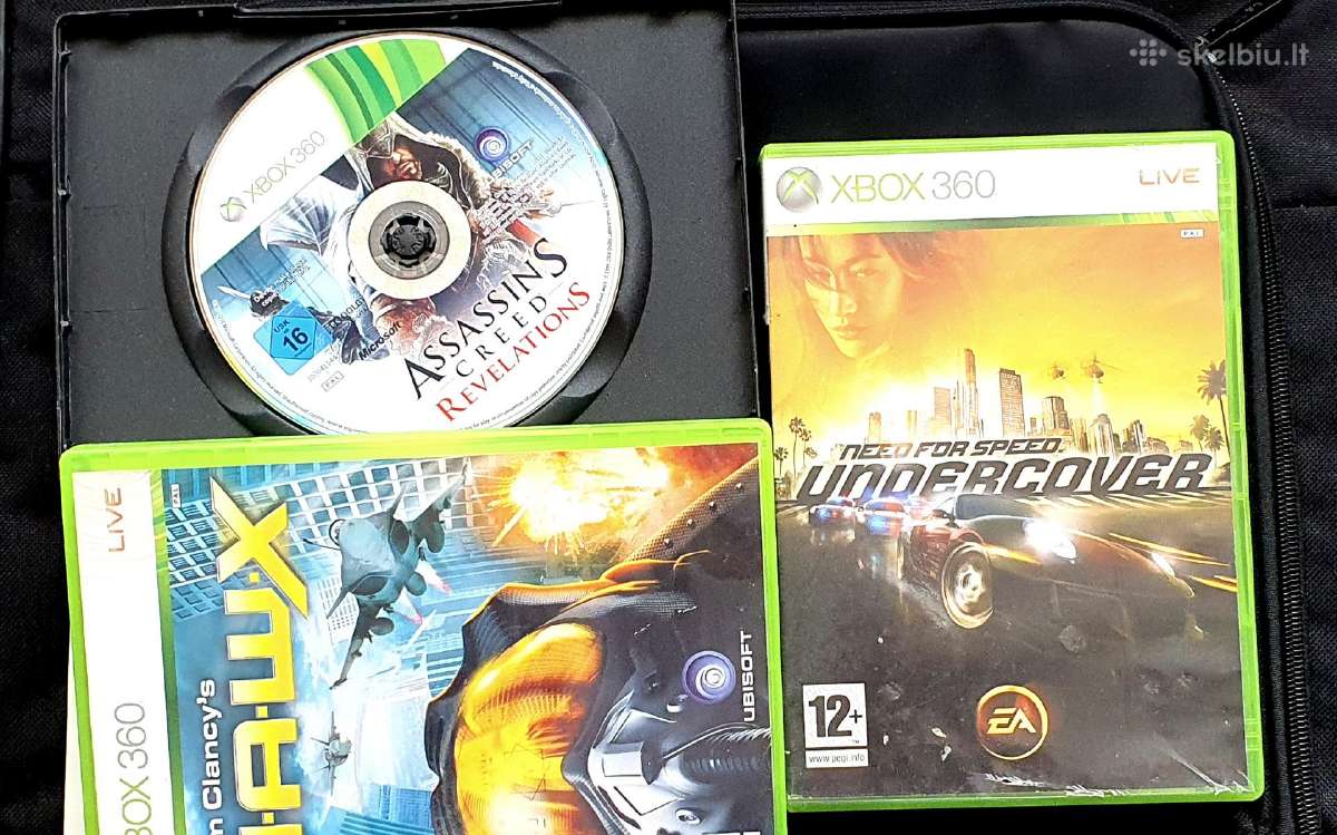 Microsoft Xbox 360 žaidimų rinkinys: H.a.w.x, Nfs