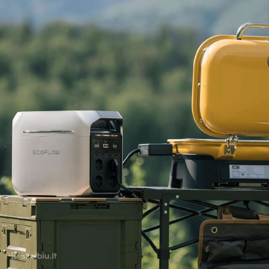 Nešiojama elektros stotis Ecoflow Delta 3 Plus - nuotraukos Nr. 2