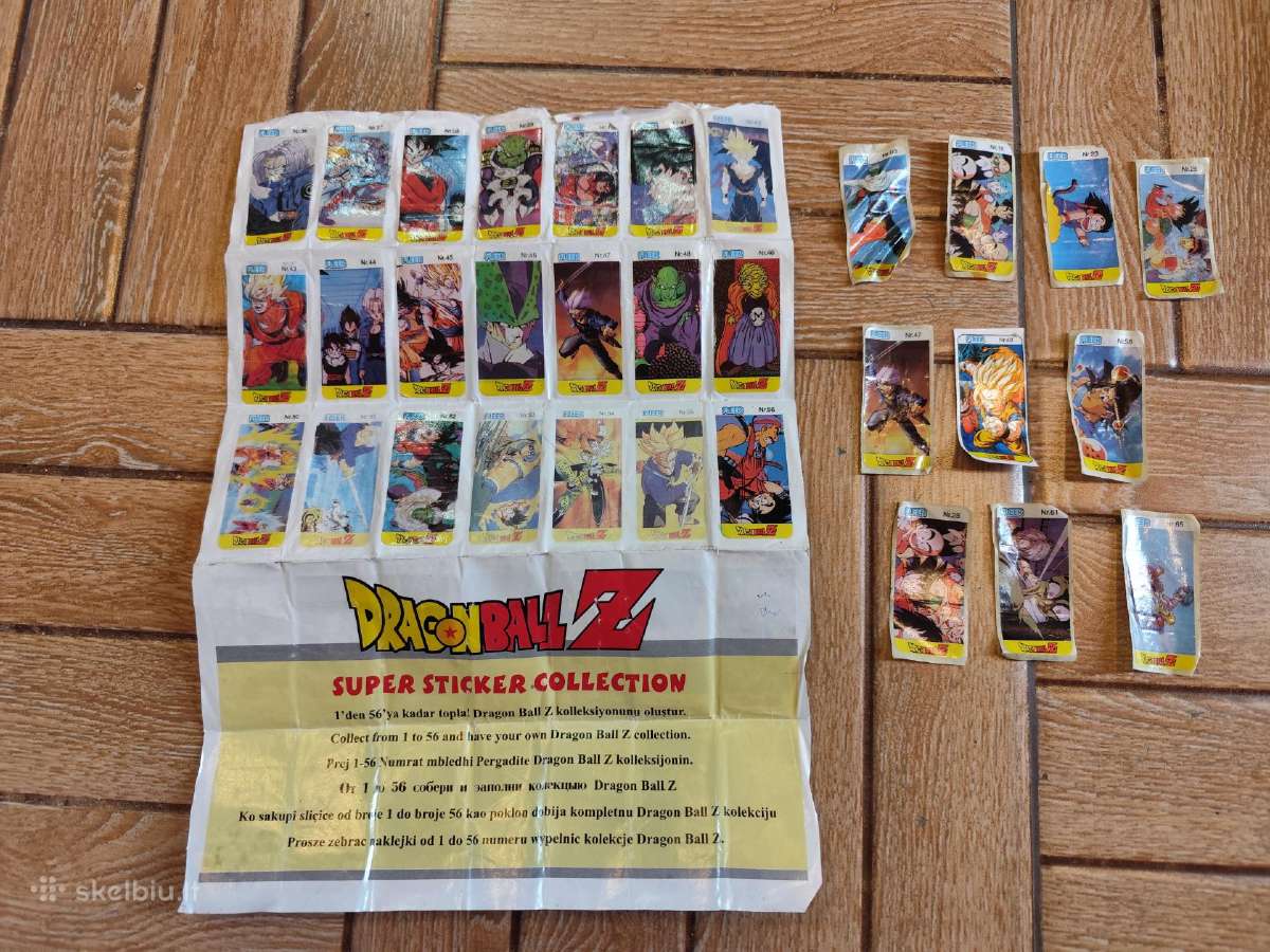 Dbz lipduku kolekcija - nuotraukos Nr. 2