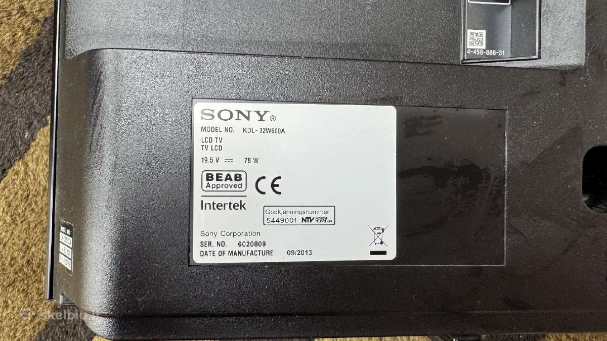 Parduodu televizoriu Sony Bravia - nuotraukos Nr. 3