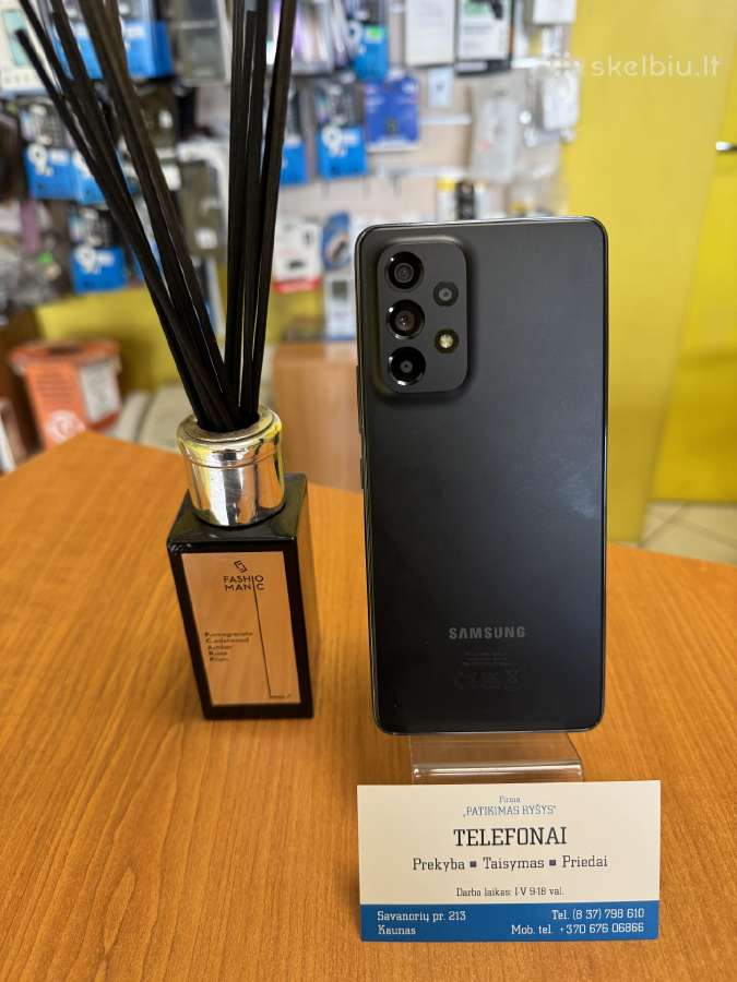 Samsung A53 5G Black 128gb Su Garantija - nuotraukos Nr. 2
