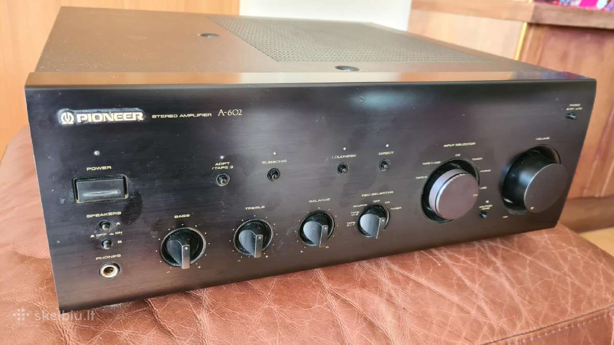 Sunkus ir galingas Pioneer A-602