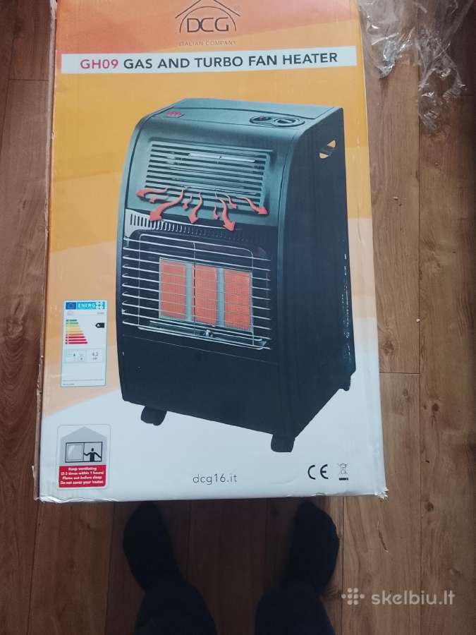 Duinis sildivas gh09 gas and turbo fan heater