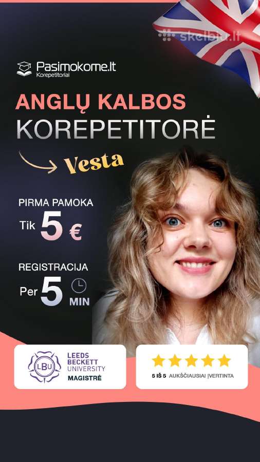 Korepetitoriai tik su patirtimi