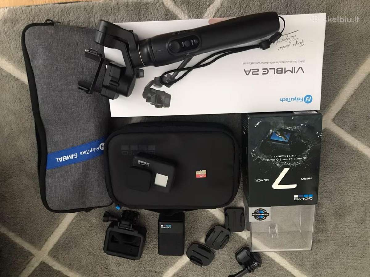 Gopro Hero Black 7 + Vimble 2a gimble