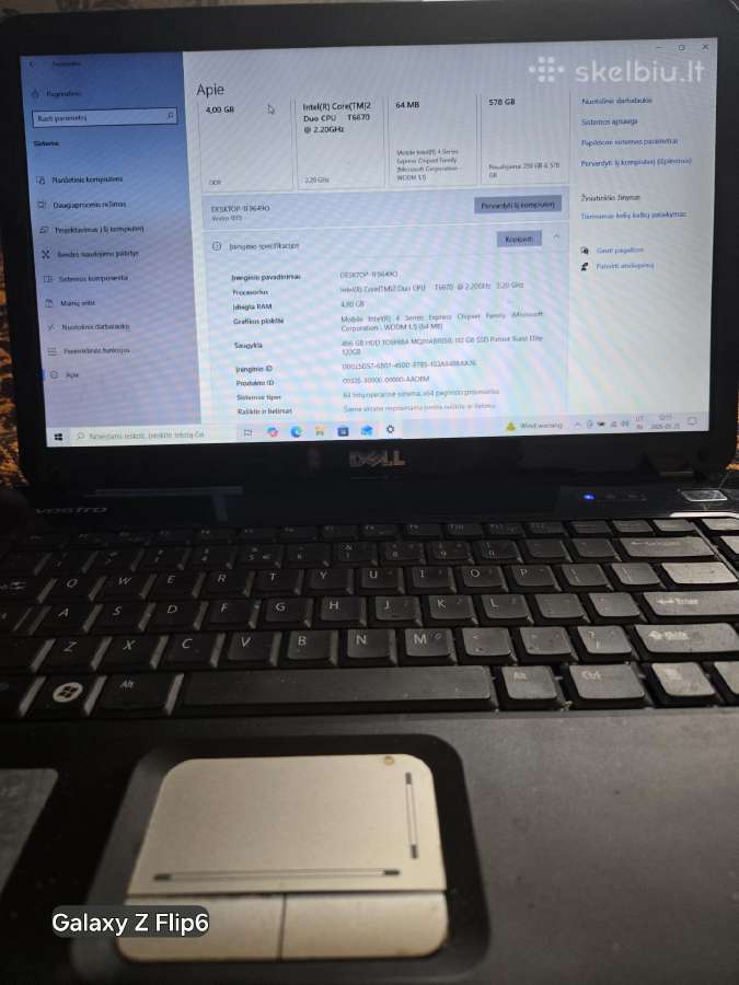 Dell Vostro 1015 - nuotraukos Nr. 6