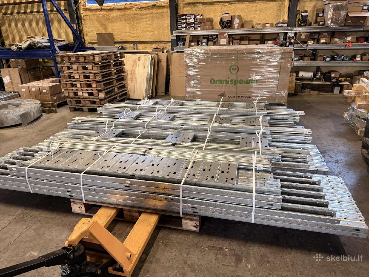 Antžeminė konstrukcija saulės elektrinei - nuotraukos Nr. 22