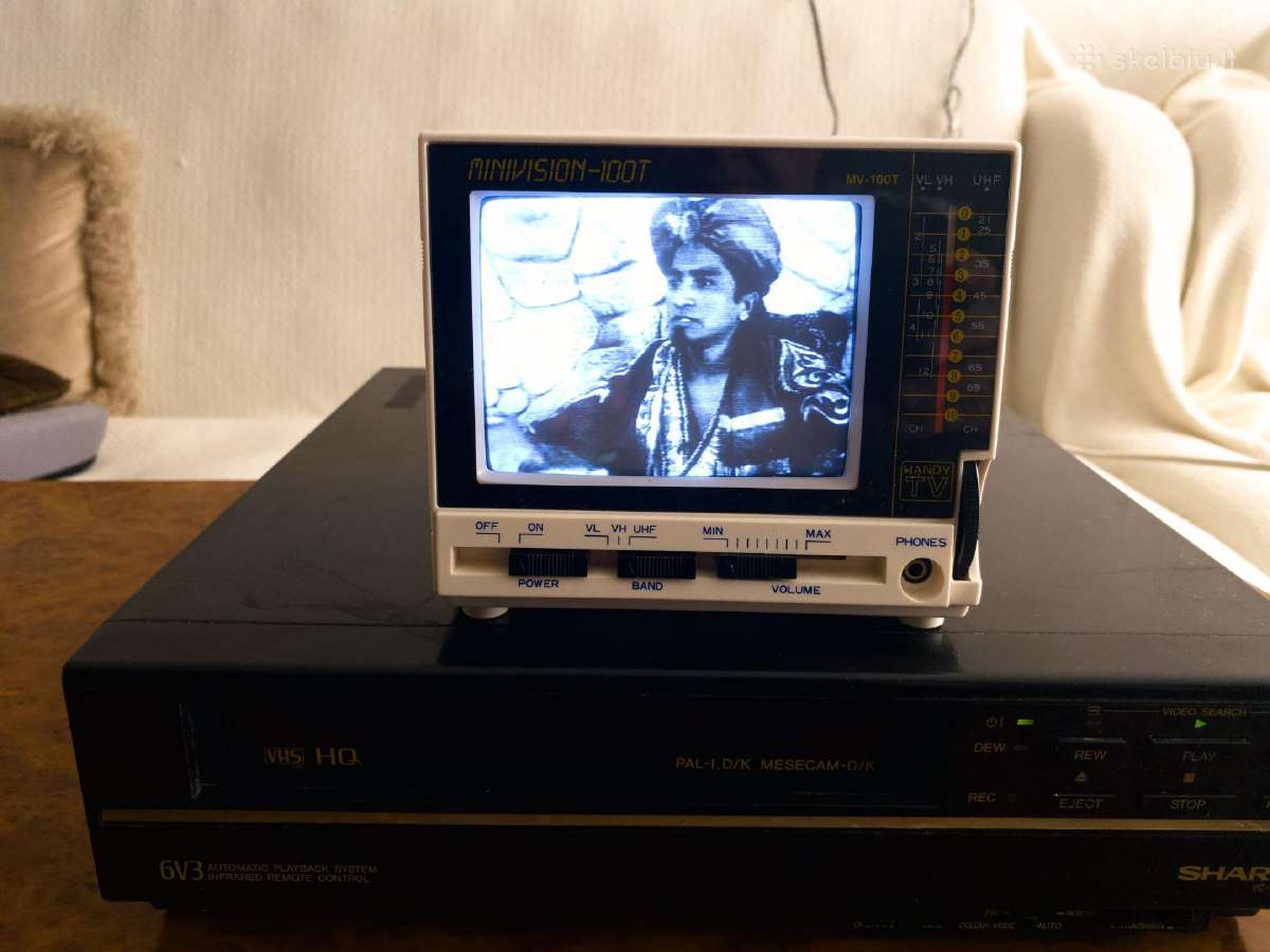 Mini televizorius.