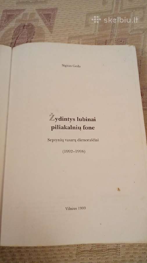 Žydintis lubinai piliakalnių fone - nuotraukos Nr. 2