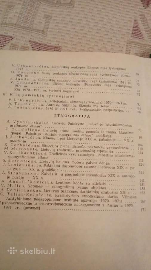 Archeologiniai ir etnografiniai tyrimai Lietuvoje - nuotraukos Nr. 3