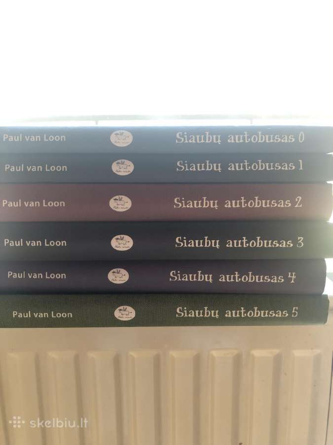 Knygų rinkinys Paul van Loon "Siaubų autobusas"