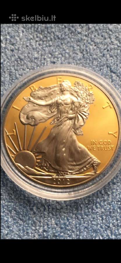 Moneta Usa 2012m. 1 dollar, sidabras