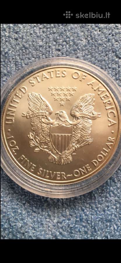 Moneta Usa 2012m. 1 dollar, sidabras - nuotraukos Nr. 2