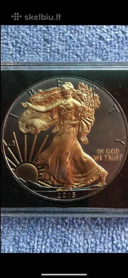 Moneta Usa 2015m. 1 dollar, sidabras