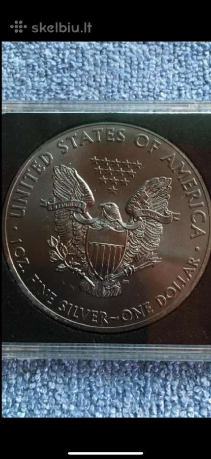 Moneta Usa 2015m. 1 dollar, sidabras - nuotraukos Nr. 2