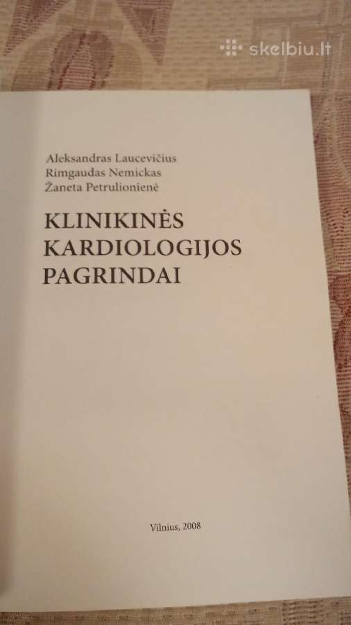 Klinikinės kardiologijos pagrindai - nuotraukos Nr. 2