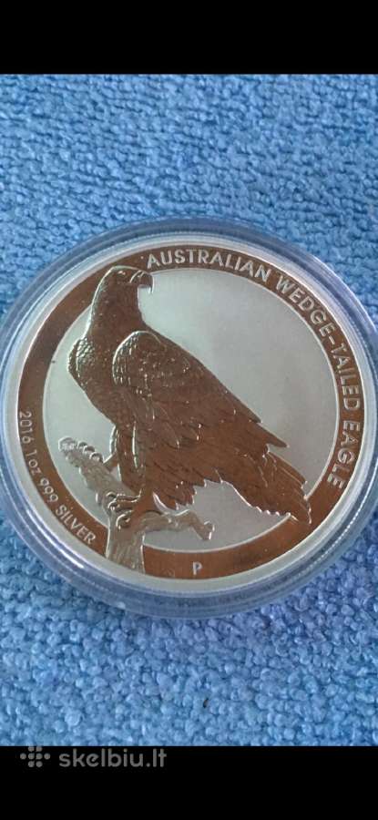 Moneta Australija 2016m. 1 dollar, sidabras(.999)