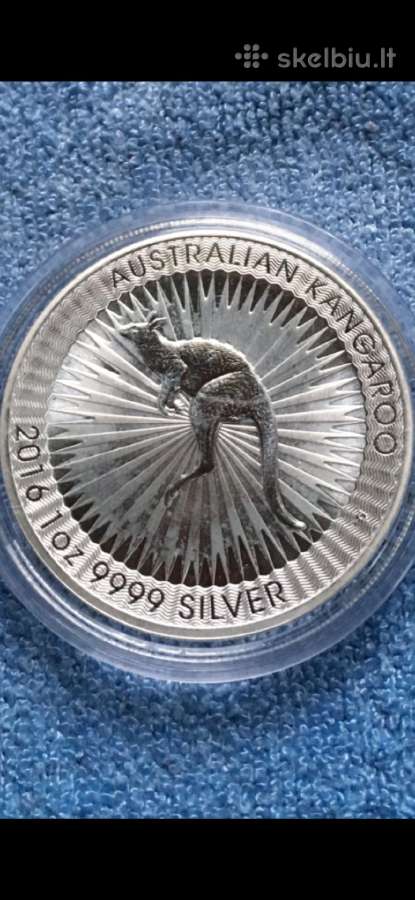 Moneta Australija 2016m. 1 dollar, sidabras(.999)