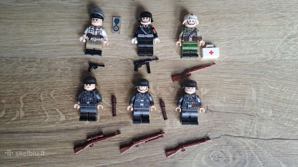 Lego Brickmanija minifigureliu analogas - nuotraukos Nr. 33