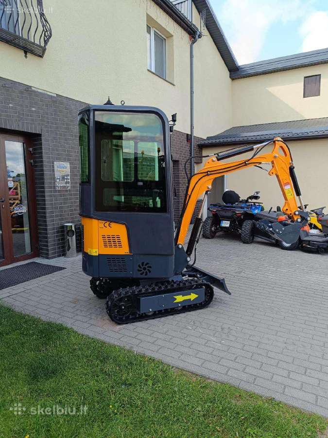 Mini Ekskavatoriai Enzo super kaina! Tik nuo 3999 - nuotraukos Nr. 3