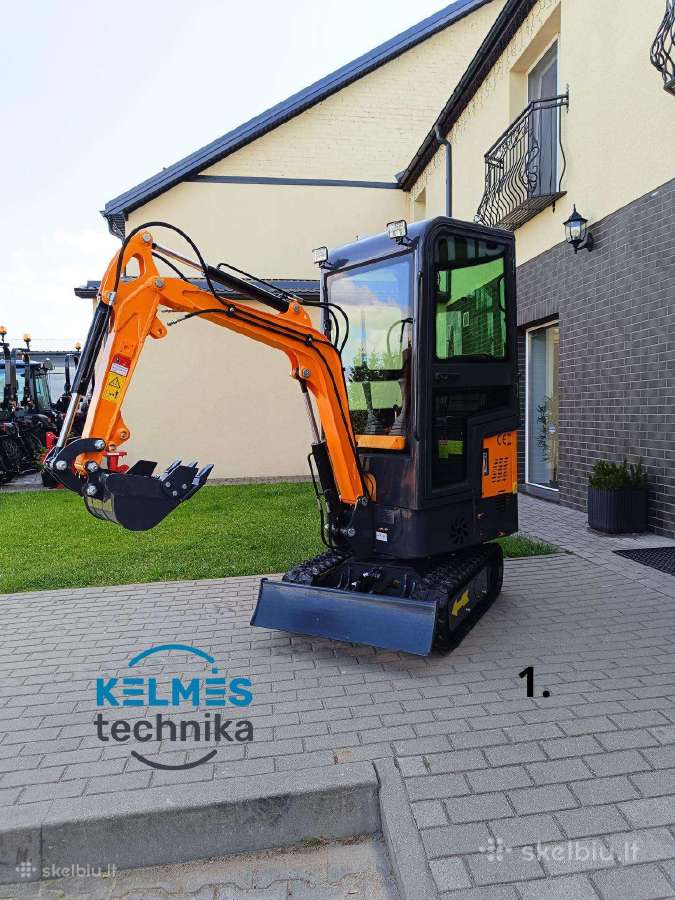 Mini Ekskavatoriai Enzo super kaina! Tik nuo 3999 - nuotraukos Nr. 2