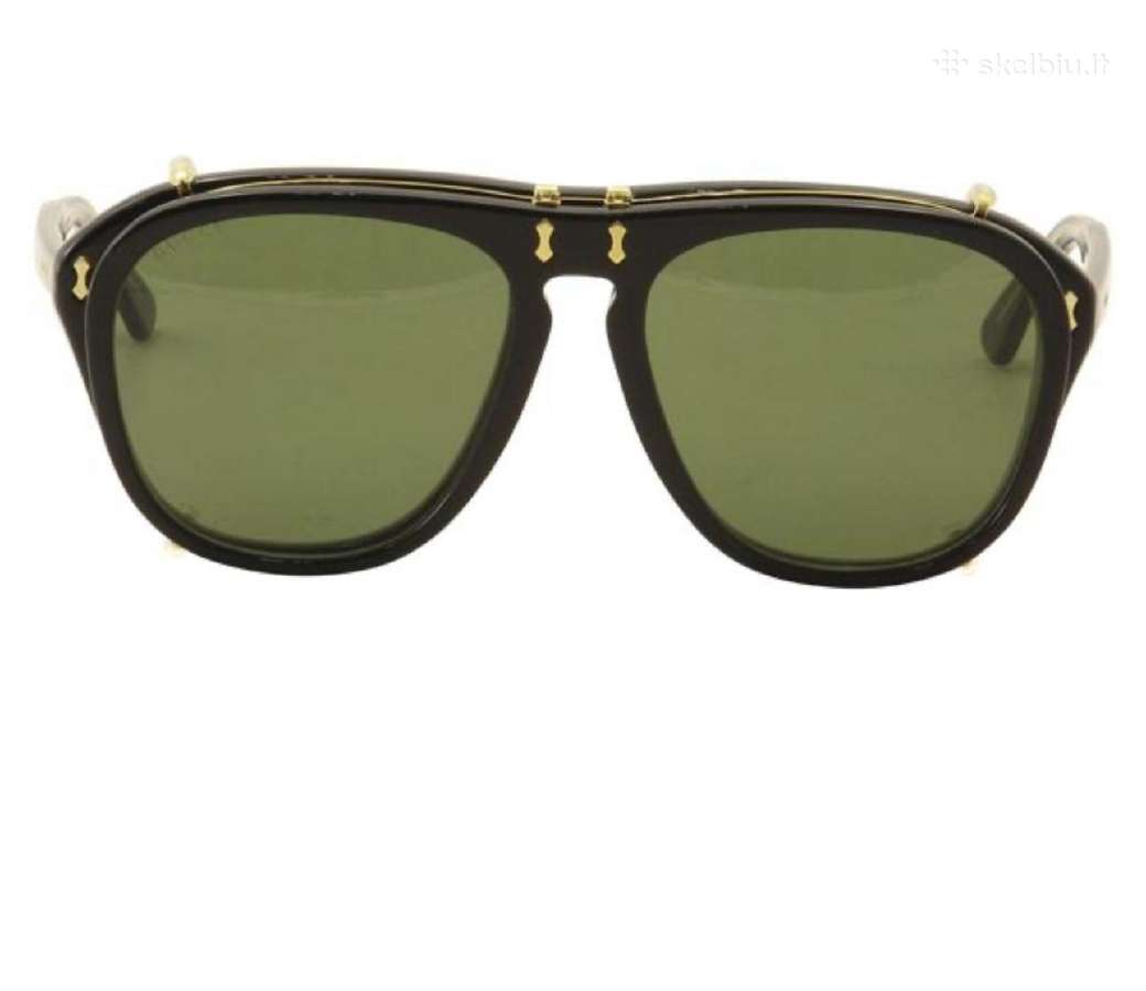 Dvigubo rėmo prabangūs Gucci akiniai - nuotraukos Nr. 7