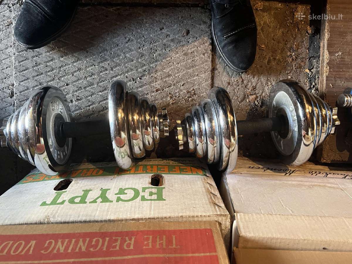 Hanteliai 2x18kg