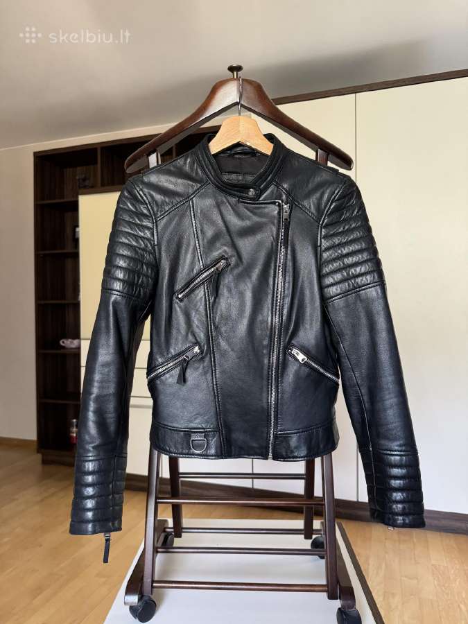 Zara natūralios odos striukė