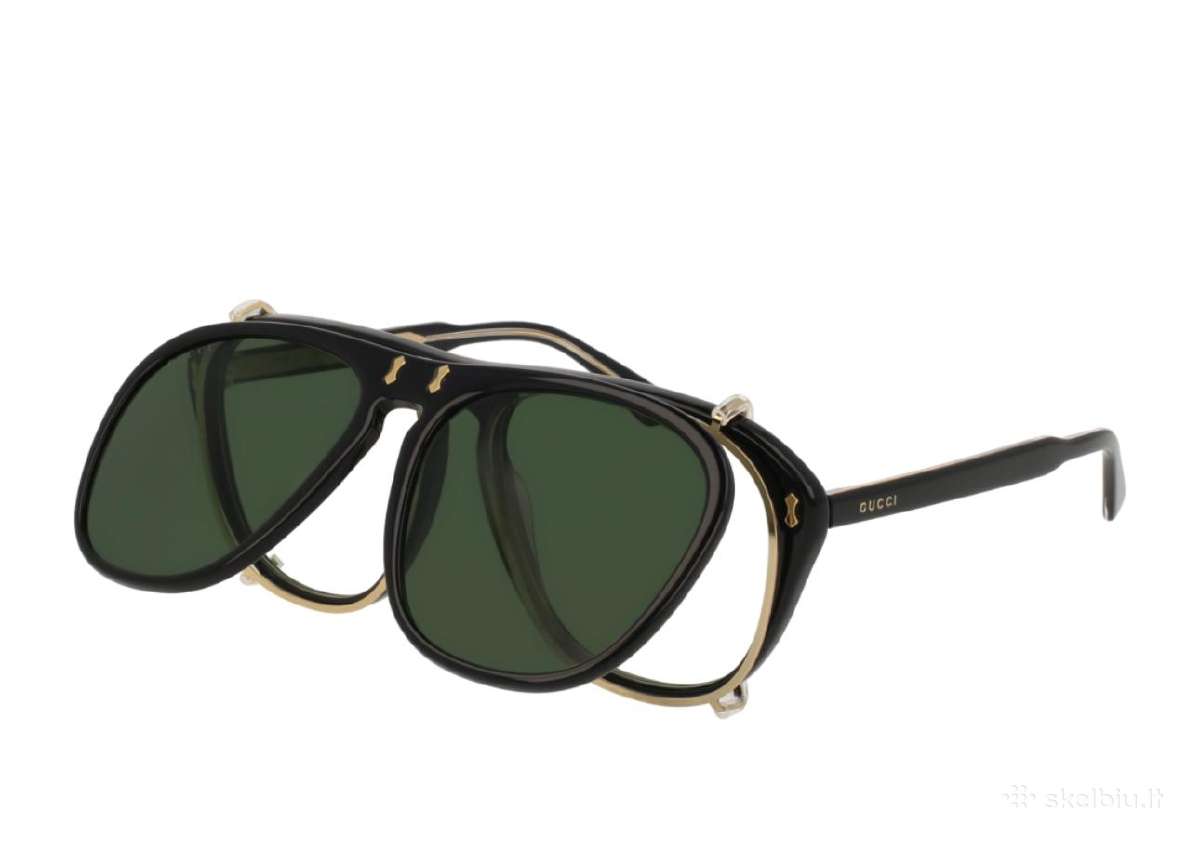 Dvigubo rėmo prabangūs Gucci akiniai - nuotraukos Nr. 8